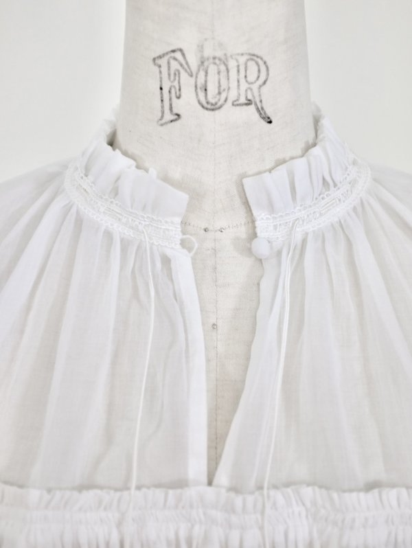 画像5: gather blouse (OWH) (5)