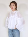 画像13: gather blouse (OWH) (13)