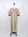 画像6: gathered smock dress (BG) (6)