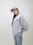 画像9: FOR LOVE lace collar sweatshirt  (MGY) (9)