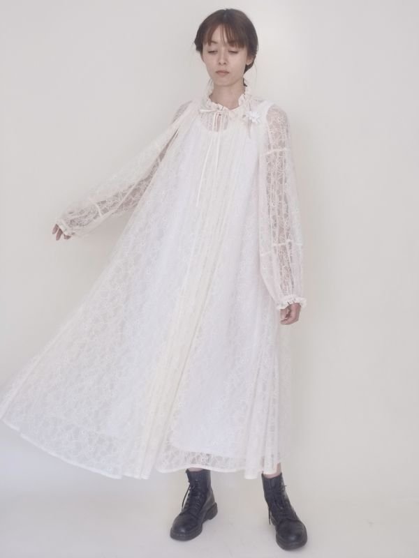 画像12: SALE20%OFF!! Lace Dress (IV) (12)