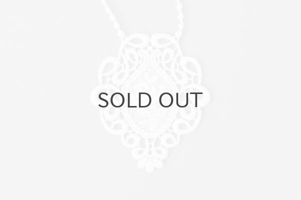 画像8: 別注!! lace necklace (BK:TypeB) (8)