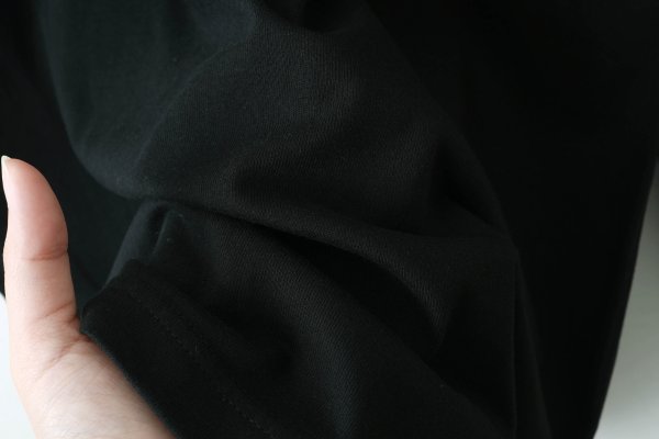 画像8: long sleeve T-shirt w/Heart brooch (BK) (8)