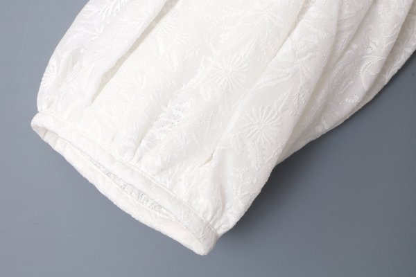 画像7: puff sleeve dress (2501-FD08:WH) (7)