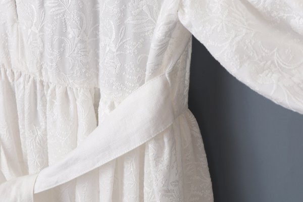 画像9: puff sleeve dress (2501-FD08:WH) (9)