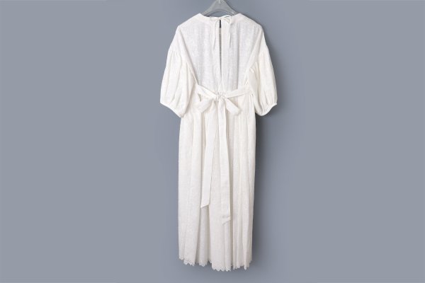 画像2: puff sleeve dress (2501-FD08:WH) (2)
