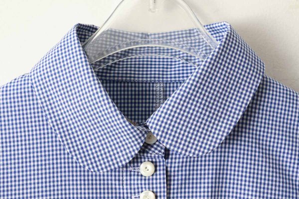 画像4: 別注!! gingham check dress (BL) (4)
