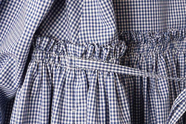 画像18: 別注!! gingham check dress (BL) (18)