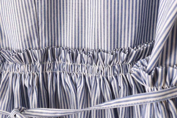 画像16: 別注!! stripe dress (BL) (16)