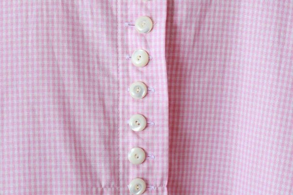 画像7: 別注!! gingham check dress (PK) (7)