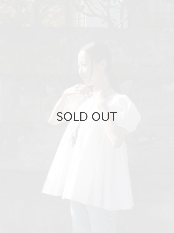 画像13: gather tunic blouse (13)