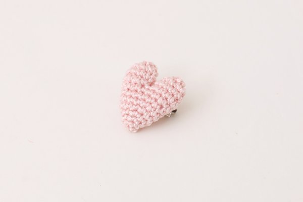 画像12: FOR LOVE CAP w/pink heart brooch (LIL) (12)