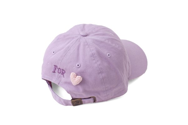 画像1: FOR LOVE CAP w/pink heart brooch (LIL) (1)