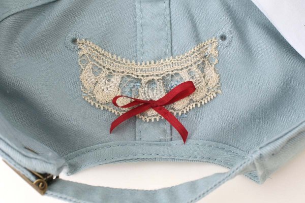 画像11: FOR LOVE CAP w/pink heart brooch (MT) (11)