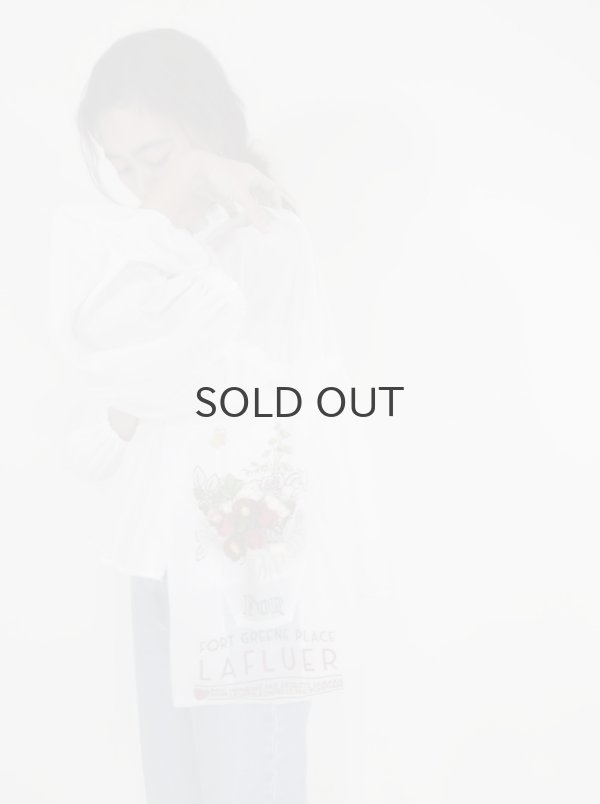 画像2: BRIGITTE TANAKA × FOR flowers of romance Florist Organza Bag (WH) (2)