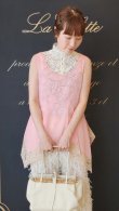 画像16: wrinkle silk top (PK) (16)