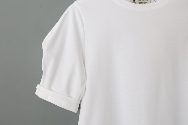 画像6: SALE15%OFF!! 別注!! コットンパフスリーブトップ (WH) (6)