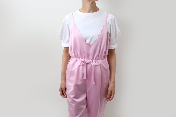 画像13: SALE15%OFF!! 別注!! コットンパフスリーブトップ (WH) (13)