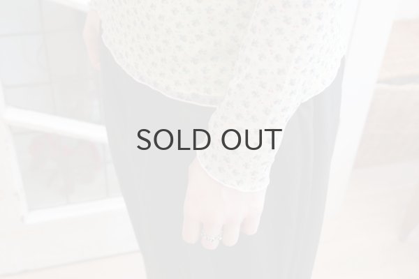 画像15: cherry rose tulle print top (OF) (15)