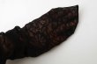 画像5: stretch lace socks (BK) (5)