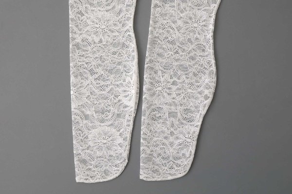 画像3: stretch lace socks (WH) (3)