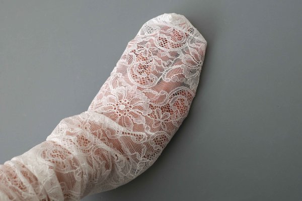 画像5: stretch lace socks (WH) (5)