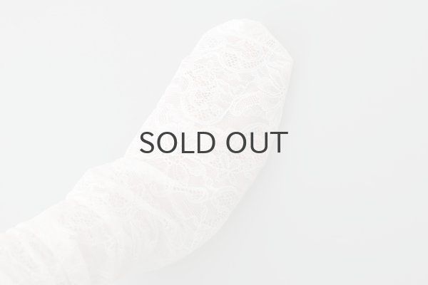 画像5: stretch lace socks (WH) (5)