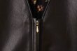 画像4: dry leather vest (BK) (4)