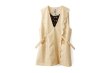 画像1: dry leather vest (OWH) (1)