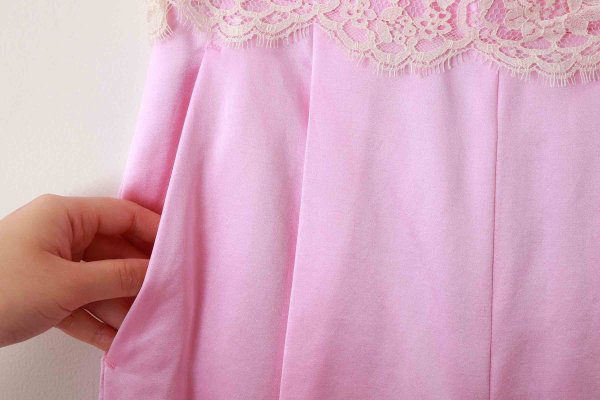 画像7: SALE30%OFF!! Powder satin pants (PK) (7)