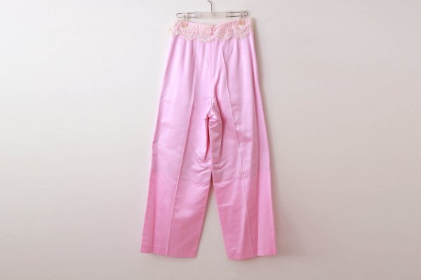 画像2: SALE30%OFF!! Powder satin pants (PK) (2)
