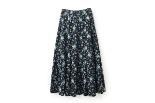 leur logette ルールロジェット 別注!! print gather skirt