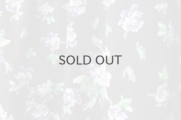 画像11: 別注!! cotton print dress (BK) (11)