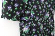 画像7: 別注!! cotton print dress (BK) (7)