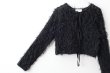 画像3: stretch tulle top (BK) (3)