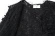 画像8: stretch tulle top (BK) (8)