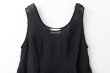 画像3: wrinkle silk top (BK) (3)