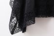 画像7: wrinkle silk top (BK) (7)