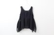 画像2: wrinkle silk top (BK) (2)