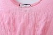 画像7: wrinkle silk top (PK) (7)