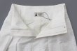 画像7: cotton scalloped embroidery pants (WH) (7)