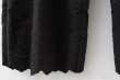 画像7: cotton scalloped embroidery pants (BK) (7)