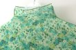 画像5: forest flower tulle print top (GR) (5)