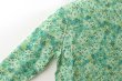 画像6: forest flower tulle print top (GR) (6)