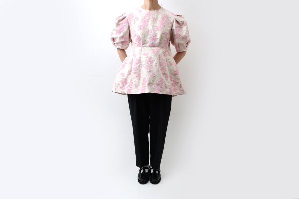 画像11: SALE40%OFF‼︎ Flower jacquard top (OF) (11)