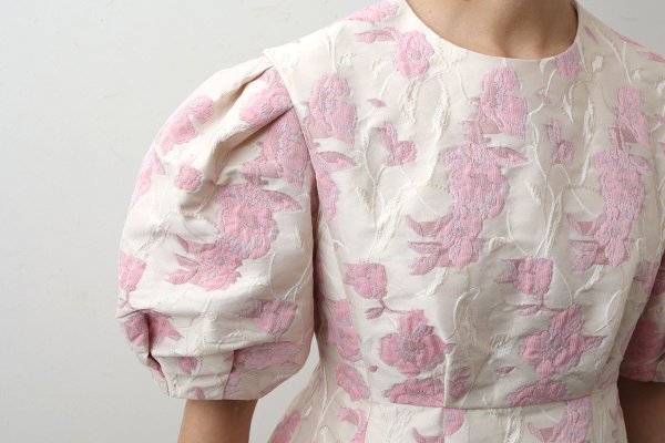 画像15: SALE40%OFF‼︎ Flower jacquard top (OF) (15)