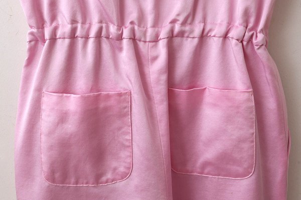 画像9: SALE20%OFF!! 別注!! Powder satin オールインワン (PK) (9)
