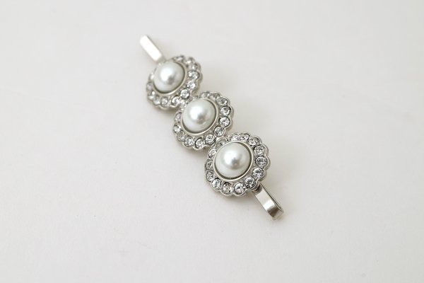 画像5: pearl×crystal hair pin (30739) (5)