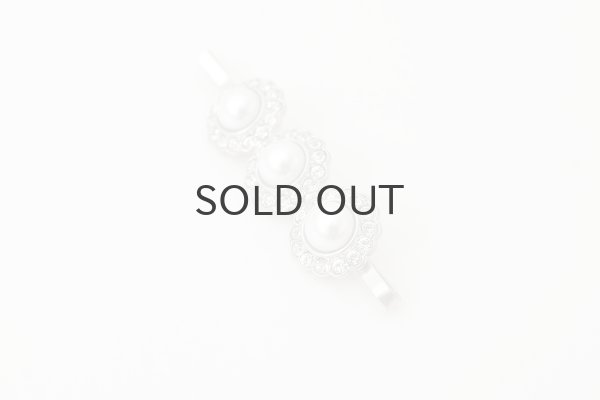 画像5: pearl×crystal hair pin (30739) (5)