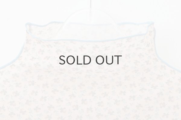 画像4: cherry rose tulle print top (BG) (4)